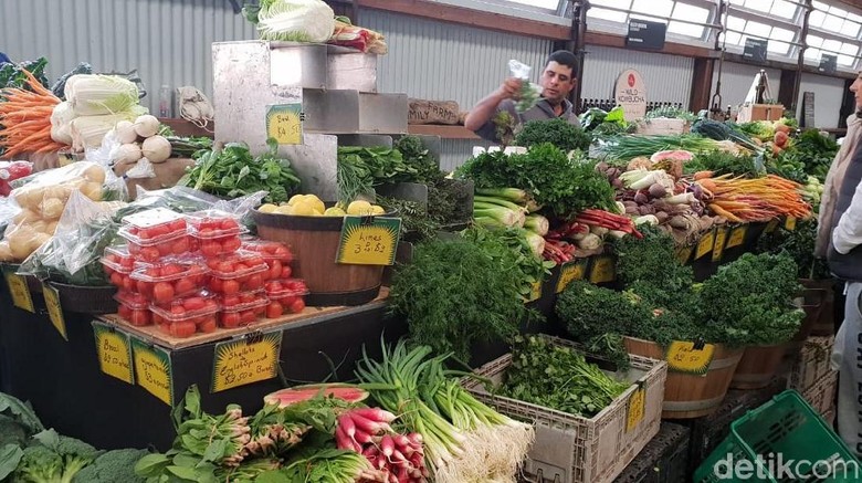 Foto: Pasar Carriageworks Farmers Market di Sydney (Rivki/detikTravel) Foto: Pasar Carriageworks Farmers Market di Sydney (Rivki/detikTravel)