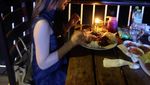 Intip 10 Gaya Glamor Bella Shofie yang Sering Bersantap Mewah