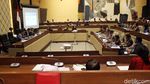 Pratikno, Pramono dan Moeldoko Rapat dengan Komisi II DPR