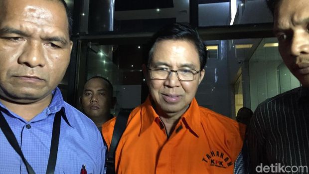 Kontraktor Hamdani Kosen ditahan KPK terkait kasus suap Bupati Purbalingga di proyek Islamic Center