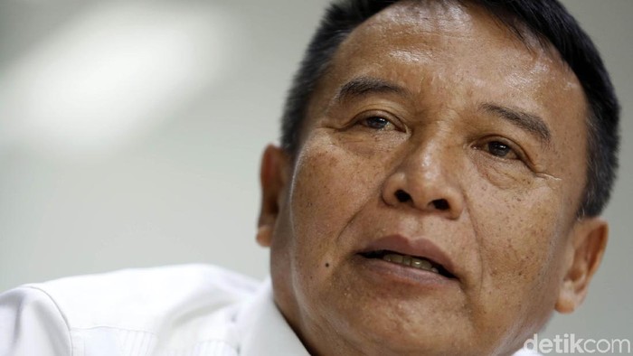 Cagub Jabar TB Hasanuddin menjalani syuting Blak-blakan DCandidate detikcom di Jakarta