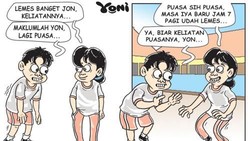 Meme Kocak Tentang Orang Orang Yang Lemas Saat Puasa Ada Banyak