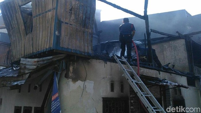 2 Rumah di Makassar Terbakar, Diduga karena Anak Main Korek Api