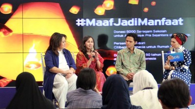 Galang Donasi Lewat #MaafJadiManfaat