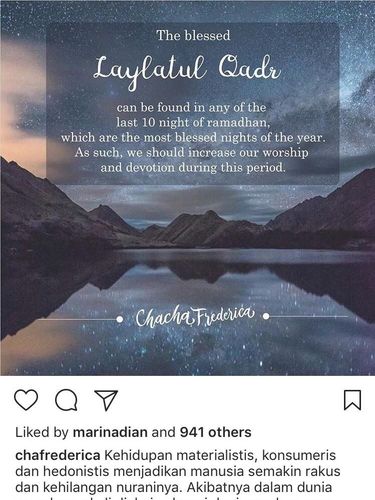 5 Hijabers Ini Ingatkan Pentingnya Menjemput Malam Lailatul Qadar