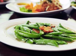 Menu Ke-25 : Renyah Gurih Tumis Buncis dan Kangkung yang Praktis Mudah Dibuat