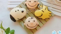 Pecinta Snoopy mana suaranya? Mau nggak kalau dikasih bakpau imut ini? Ya, pasti mau dong ya! Foto: Instagram cutefunfood