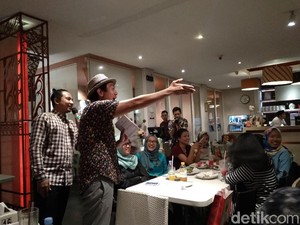 Ini Ekspresi Peserta Saat Buka Puasa dTraktir Detikcom Dadakan