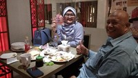 Senyum mengembang dari para peserta yang berhasil mendapatkan hadiah. Foto: dok. detikFood