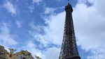 Intip Dulu Potret Menara Eiffel Sebelum Dicat Keemasan