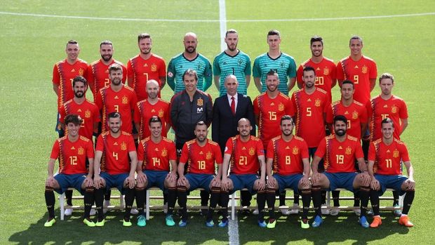 Timnas Spanyol jadi salah satu kandidat juara Piala Dunia 2018.