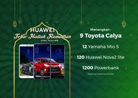Promo Ramadan, Beli Smartphone Huawei Bisa Dapat Mobil