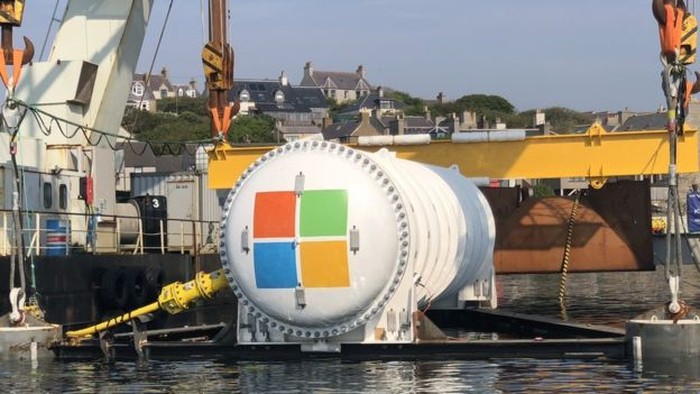 Data center Microsoft. Foto: BBC Data center Microsoft. Foto: BBC