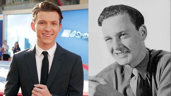 Ini Bukti Kemiripan Tom Holland dengan Stan Lee Muda