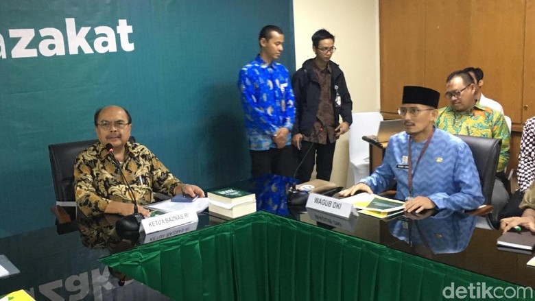 Sandi Temui Ketua Baznas, Bahas Legalitas BAZIS DKI? Sandi Temui Ketua Baznas, Bahas Legalitas BAZIS DKI?