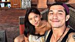 Kemesraan Miller Khan dan Nathalie Stephens