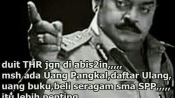 Sebuah pesan penting... Foto: Internet