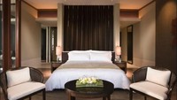 Kamar dengan kasur super nyaman di Capella Hotel (Capella Singapore)