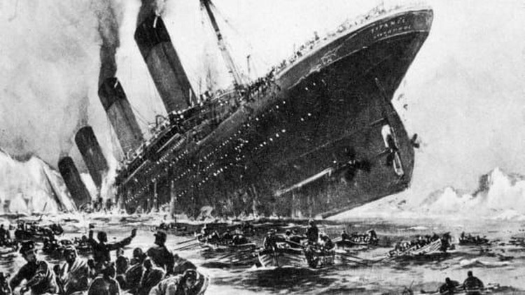 kapal selam ke titanic
