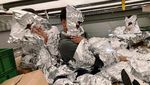 3 Pengungsi Irak Dibungkus Aluminium Foil untuk Kelabui X-Ray