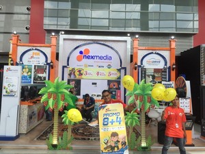 Gaet Pelanggan, Nexmedia Berbagi Alat Elektronik di Jakarta Fair 2018