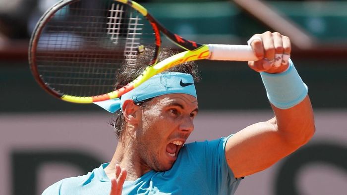 Rafael Nadal lolos ke semifinal Prancis Terbuka 2018 (Foto: Gonzalo Fuentes/Reuters) Rafael Nadal lolos ke semifinal Prancis Terbuka 2018 (Foto: Gonzalo Fuentes/Reuters)