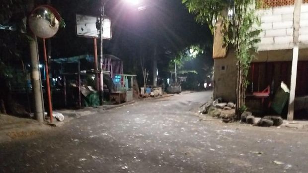 Lokasi tawuran antarwarga di Johar Baru