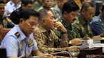 Menhan, Panglima TNI dan DPR Rapat Bahas Anggaran