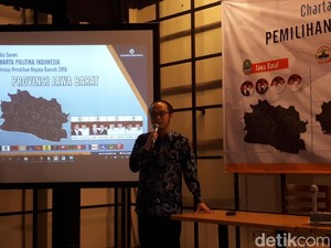 Survei Charta Politika: Emil-Uu 37,3%, Demiz-Dedi 34,5%