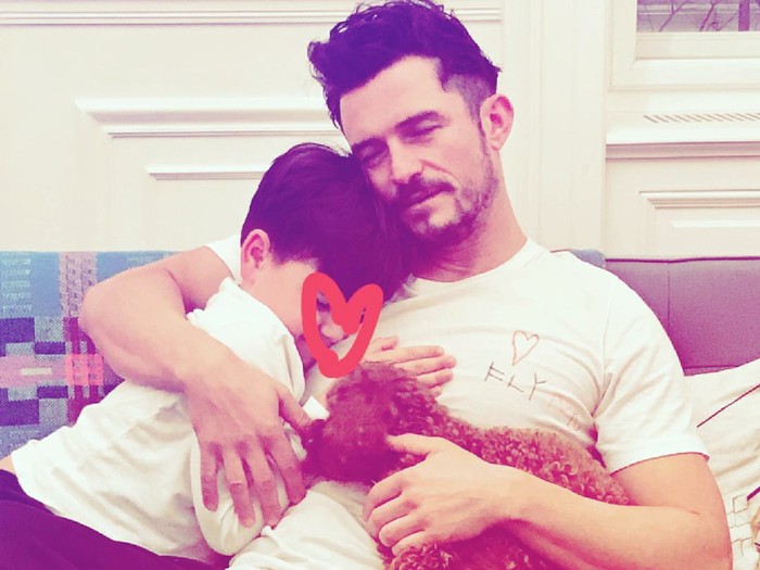 Orlando Bloom dan Anak