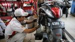 Jelang Mudik Lebaran Servis Motor Meningkat