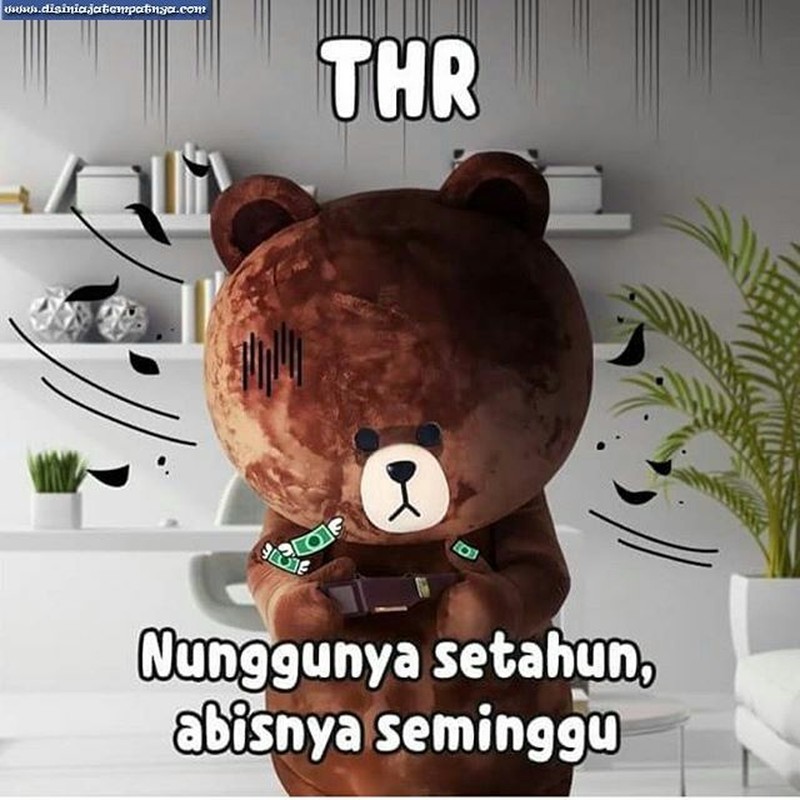 meme thr habis, meme thr numpang lewat