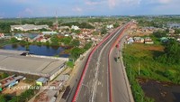 Pembangunan kedua flyover ini sebelumnya telah mengorbankan kemacetan. Istimewa/Dok. Humas Kementrian PUPR