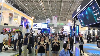 Beginilah keseruan Computex 2018. (Foto: detIkINET/Muhamad Reza Sulaiman)