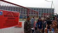 Anies sampai di Pulau D, Teluk Jakarta, Kamis (7/6/2018) pukul 10.05 WIB.