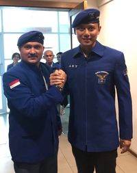 Kadiv Advokasi dan Bantuan Hukum PD Ferdinand Hutahaean dan AHY