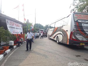 1.838 Penumpang Mudik di Hari Pertama dari Terminal Kalideres