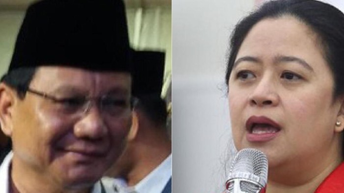Prabowo Subianto dan Puan Maharani