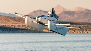 Flyer berkapasitas satu orang. Foto: Kitty Hawk