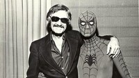 Stan Lee juga menyatakan bahwa Tom Holland sangat pas untuk memerankan Spider Man dan sesuai dengan bayangannya kala tokoh itu pertama dibuat. Dok. Ist