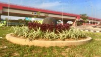 Masyarakat kota Palembang diimbau untuk menjaga dan memanfaatkan flyover ini dengan baik, dan jangan sampai ada aksi vandalisme. Istimewa/Dok. Humas Kementrian PUPR