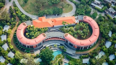 Foto: Hotel Pertemuan Kim Jong Un dan Trump di Singapura