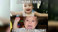 meme thr habis, meme thr numpang lewat