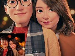 Keren! Pakar Photoshop Bikin Orang Biasa Jadi Animasi Pixar
