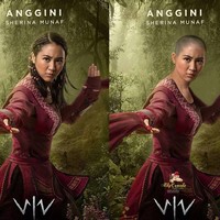 Begini penampilan Sherina Munaf dengan kepala botak. Bentuk wajahnya jadi semakin lonjong.  Foto: Instagram/@edycomodo