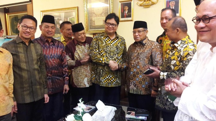 Disambangi Airlangga, Ketum PBNU: Golkar Partai Sakti