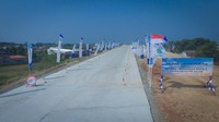 Tol Batang-Semarang akan rampung seluruhnya pada akhir 2018 nanti. Dok. Waskita Karya.