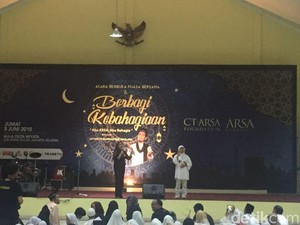 Hangatnya Suasana Buka Puasa CT Arsa Bersama Siswa SLB