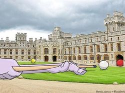 Karakter Kartun Dipadukan Dunia Nyata Jadi Karya Keren