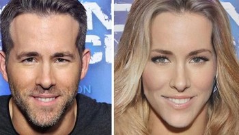 Ryan Reynolds berperan sebagai karakter Deadpool versi wanita. (Foto: Boredpanda)